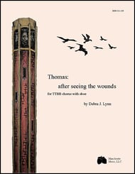 Thomas: after seeing the wounds Instrumental Parts choral sheet music cover Thumbnail